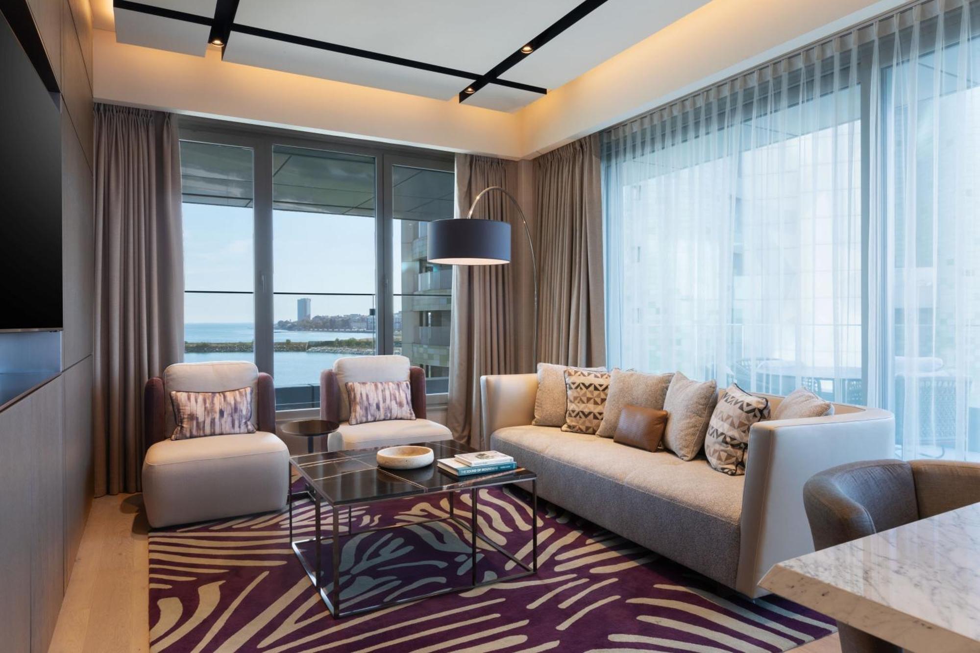 Jw Marriott Hotel Istanbul Marmara Sea ภายนอก รูปภาพ Living room